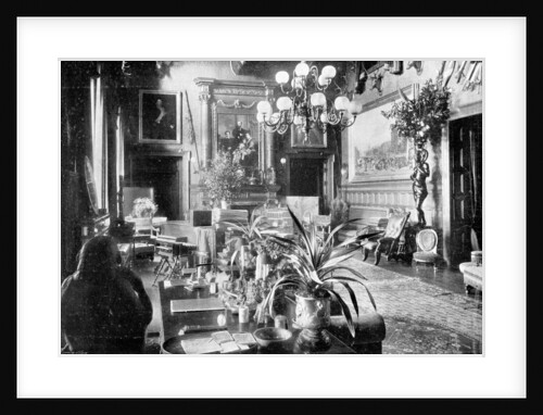 A salon, Sandringham House, Norfolk by Anonymous