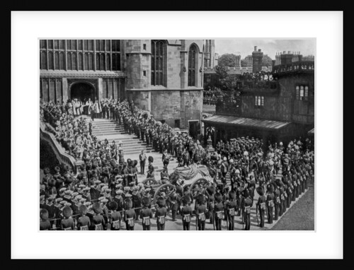 The funeral of King Edward VII, Windsor, Berkshire by Swain