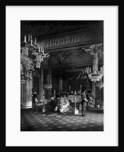 When the Day of Toil is Done, the Lying in State by Anonymous