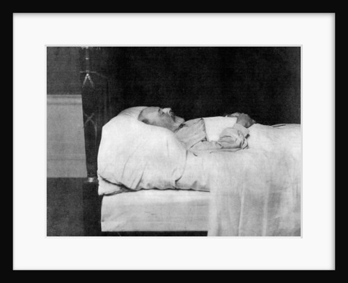 King Edward VII, in His Last Sleep by Downey