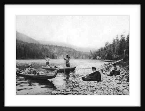 Banks of the Yenisei river, Siberia, USSR by D Carruthers
