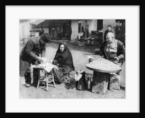 Peanut and scent pedlars, Sofia, Bulgaria by Anonymous