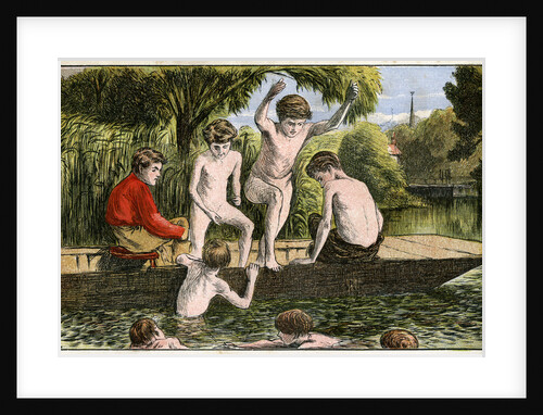 Swimming by Anonymous