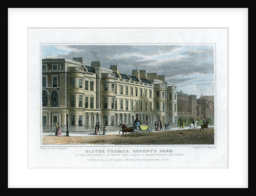 Ulster Terrace, Regent's Park, London by J Henshall