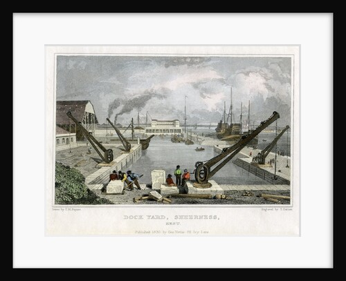 Dock Yard, Sheerness, Kent by T Garner
