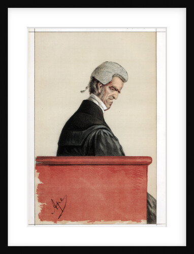 Sir John George Shaw-Lefevre, British barrister, politician and civil servant by Carlo Pellegrini