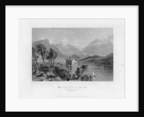 Kilchurn Castle, Loch Awe, looking towards Dalmally, Argyleshire by Thomas Barber