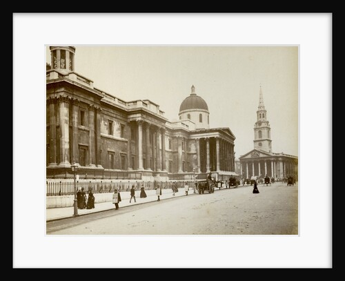 Exterior of the National Gallery, London by Anonymous