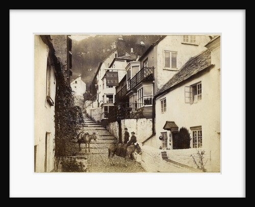 The New Inn and street, Clovelly, Devon by Anonymous