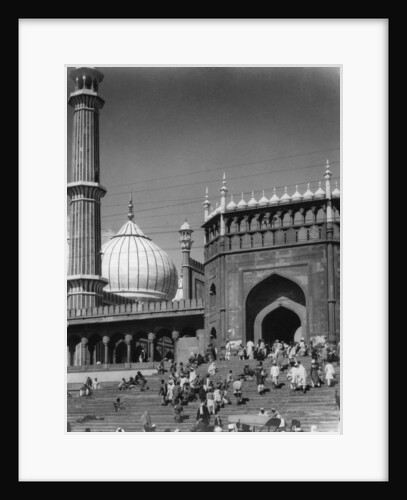 Jama Masjid, Delhi, India by Anonymous