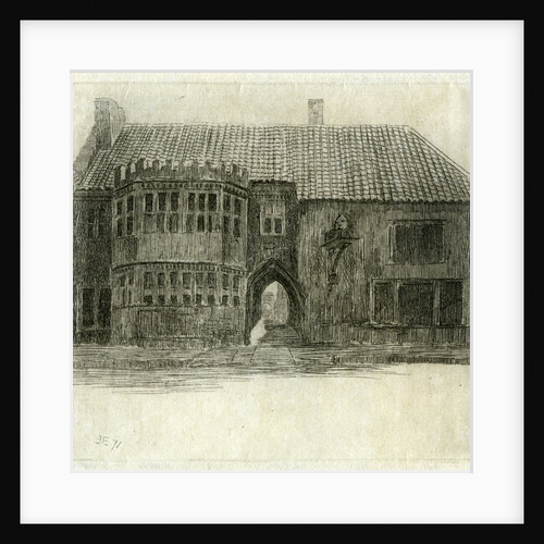 The Red Lion Inn, Glastonbury, Somerset by Edwin Edwards