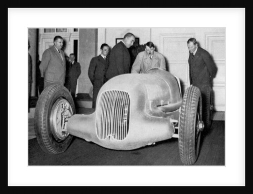 'Mercedes Benz racing car built on suggestion of the Führer', Germany by Anonymous