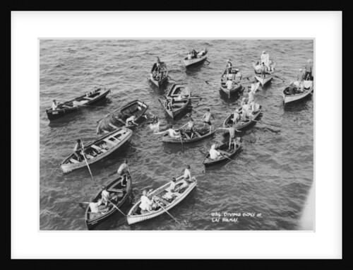 Diving boys at Las Palmas, Gran Canaria, Canary Islands, Spain by Anonymous