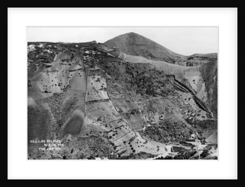 Volcanic crater between Las Palmas and Atalaya, Gran Canaria, Canary Islands, Spain by Anonymous