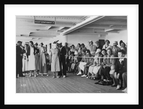 On board the RMS Atlantis by Anonymous
