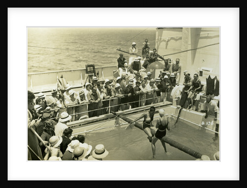 Swimming pool on board the RML Atlantis by Anonymous