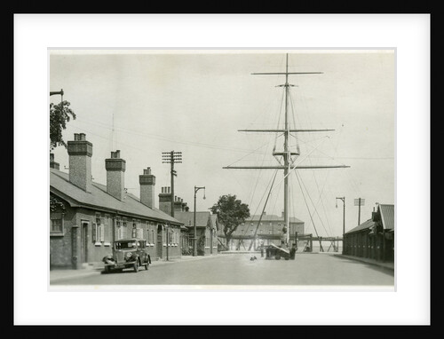 The quarterdeck, Royal Navy training establishment, Shotley, Suffolk by Anonymous
