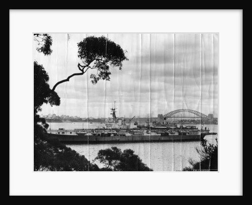 British aircraft carrier HMS Venerable, Sydney, Australia by Anonymous