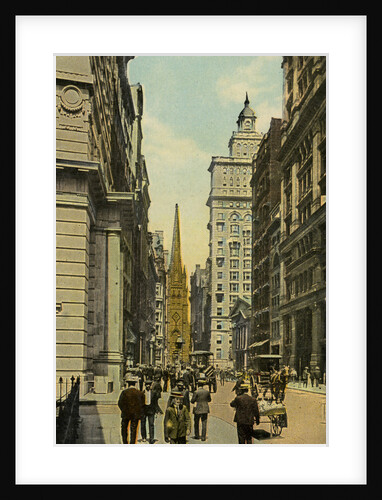 Wall Street, New York City, New York, USA by Anonymous