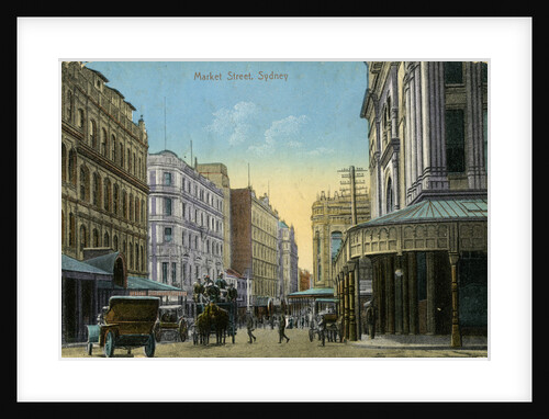 Market Street, Sydney, New South Wales, Australia by Anonymous