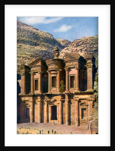 El Deir (the Monastery), Petra, Jordan by Anonymous