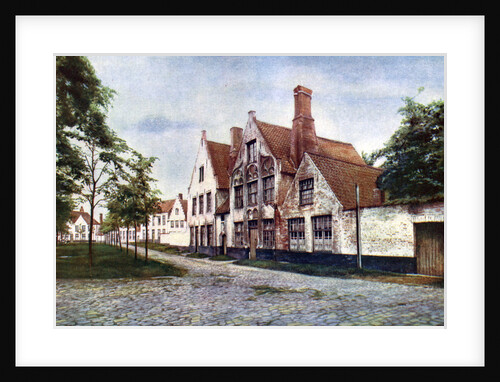 Beguinage of the Vineyard, Bruges, Belgium by WH Smith