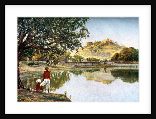 Temple to the goddess Parvati, wife of Siva, south-west of Pune, Maharashtra, India by Anonymous