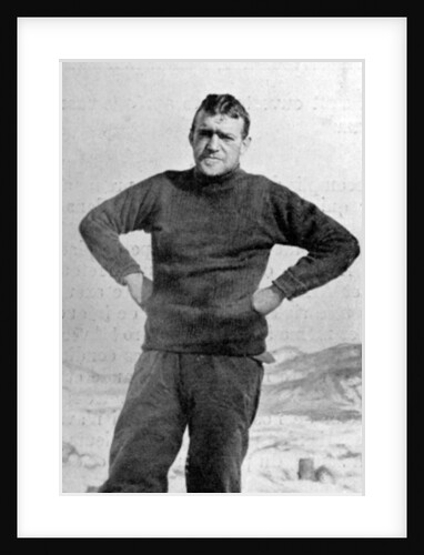 Ernest Shackleton, British explorer, Antarctica by Anonymous