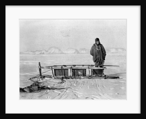 The last sledge from the trek back from the 'Great Southern Journey' by Anonymous