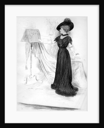 Cecile Sorel, French actress by Anonymous