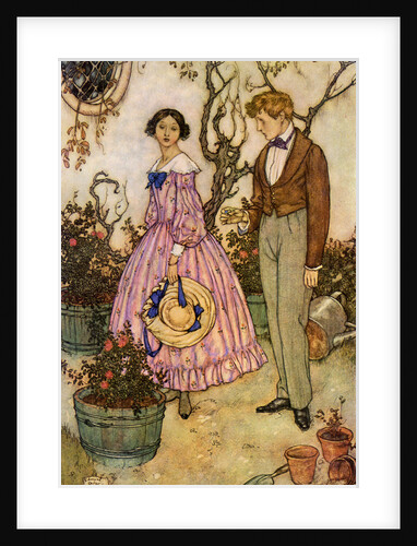 An illistration by Edmond Dulac by Edmund Dulac