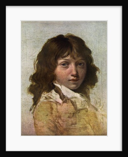 Head of a Boy by Louis Leopold Boilly