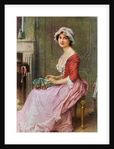 The Seamstress by Charles Amable Lenoir