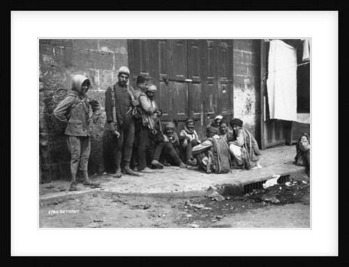 Street scene, Beiruit, Lebanon by Anonymous