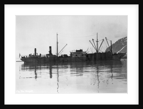 A whaler, Magdalene Bay, Spitzbergen, Norway by Anonymous