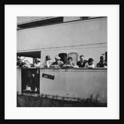 Passengers on a Cunard Line cruise to the West Indies, January-March 1931 by Anonymous