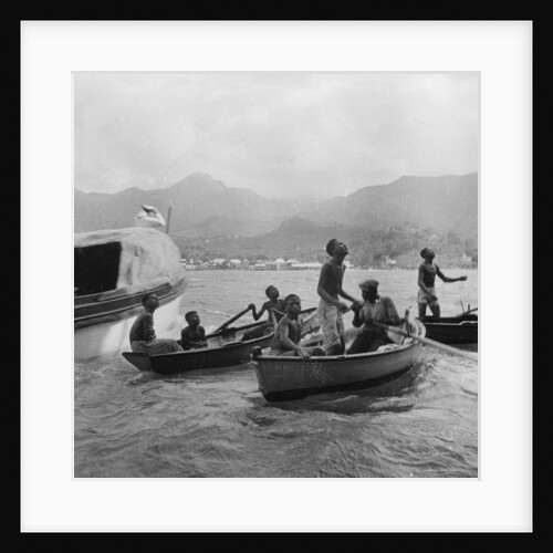 Boys diving, St Vincent by Anonymous