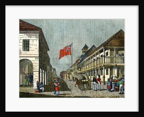Junction of Harbour Street and King Street, Kingston, Jamaica by Anonymous