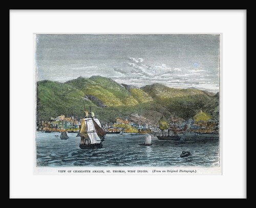 View of Charlotte Amalie, St Thomas, West Indies by Anonymous