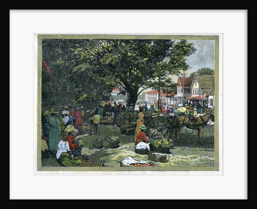 Street scene, Kingston, Jamaica by Anonymous