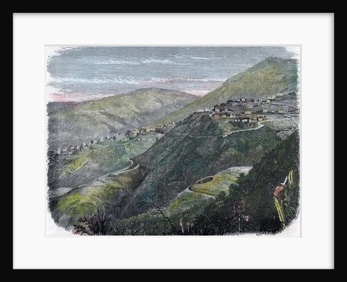 View of Newcastle, in the Blue Mountains, Jamaica by Anonymous