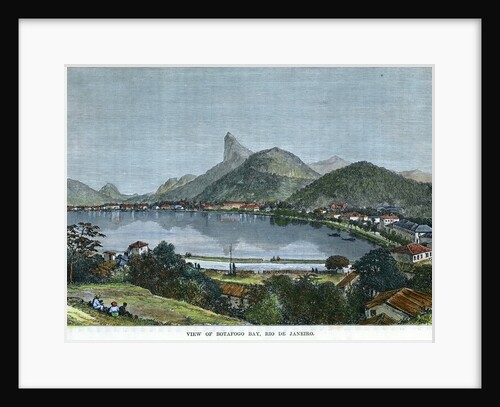 View of Botafogo Bay, Rio de Janeiro by Anonymous