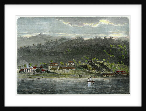 The town of Morant, Morant Bay, Jamaica by Anonymous