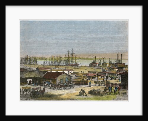 Mississippi River, New Orleans, Louisiana, USA by Barbant
