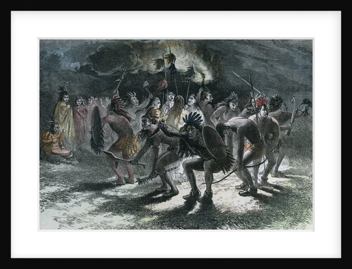 Native American scalp dance by Anonymous