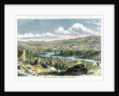 View of Comayagua, Republic of Honduras by Anonymous