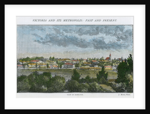 View of Hamilton by Anonymous