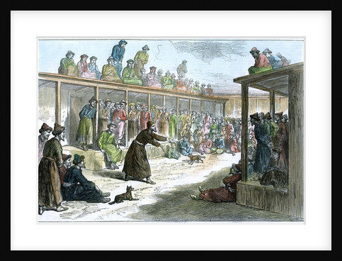 A professional story teller at Kashgar, Xinjiang, China by Anonymous