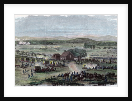 Night of the Battle Cedar Mountain, Culpeper County, Virginia, American Civil War by Anonymous