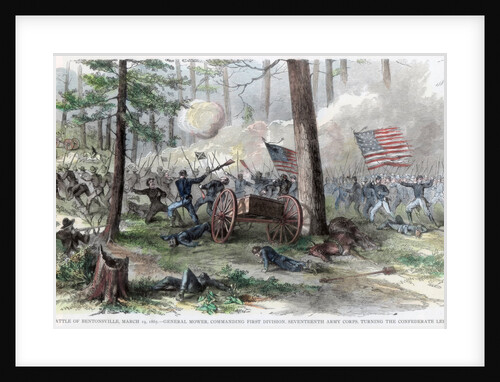 Battle of Bentonville, North Carolina, American Civil War by Anonymous